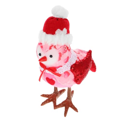 Generisch Vogel-Dekoration Zum Valentinstag Heimdekor-Ornament Vogelstatue Aus Stoff Für Die Tischplatte Generisch Vogel-Dekoration Zum Valentinstag Heimdekor-Ornament Vogelstatue Aus Stoff Für Die Tischplatte von Generisch