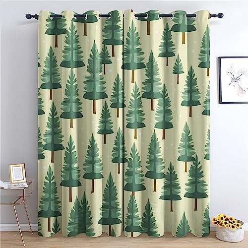 Generisch Vorhänge Kinder Wald Muster - Waldmotiv Fenster Gardinen mit Ösen, Vorhang Blickdicht Verdunklungsvorhänge Thermovorhang für Wohnzimmer Schlafzimmer Deko 2er Set, H 200 x B 140 cm V-&139 Generisch Vorhänge Kinder Wald Muster - Waldmotiv Fenster Gardinen mit Ösen, Vorhang Blickdicht Verdunklungsvorhänge Thermovorhang für Wohnzimmer Schlafzimmer Deko 2er Set, H 200 x B 140 cm V-&139 von Generisch
