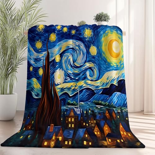Generisch Weiche Kuscheldecke 130 x 150 cm fürs Kinderbett, Abstrakt Sternenhimmel Architektur Thema Kuscheldecke Leichter Plüschstoff für Sofa Couch Schlafzimmer Wohnzi - Dunkelblau Generisch Weiche Kuscheldecke 130 x 150 cm fürs Kinderbett, Abstrakt Sternenhimmel Architektur Thema Kuscheldecke Leichter Plüschstoff für Sofa Couch Schlafzimmer Wohnzi - Dunkelblau von Generisch