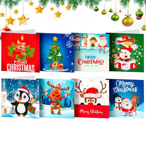 Generisch Weihnachtskarten Mit,Weihnachtsgrußkarte Mit - -Kunst-Bastel-Grußkarten-Sets - Grußkarten-Set Mit -Malerei, Weihnachten, Für Kinder, Männer, Erwachsene, Generisch Weihnachtskarten Mit,Weihnachtsgrußkarte Mit - -Kunst-Bastel-Grußkarten-Sets - Grußkarten-Set Mit -Malerei, Weihnachten, Für Kinder, Männer, Erwachsene, von Generisch