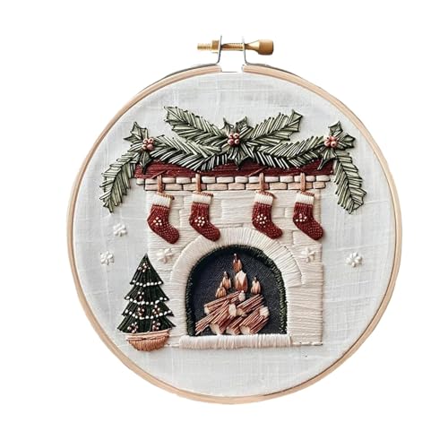 Generisch Weihnachtsszene-Stickset, Stickmuster für Weihnachten | Weihnachtskunst-Bastelset,Einfaches Stickset für Anfänger, Weihnachtskunst-Bastelset, kreative Weihnachtsaccessoires für Festivals Generisch Weihnachtsszene-Stickset, Stickmuster für Weihnachten | Weihnachtskunst-Bastelset,Einfaches Stickset für Anfänger, Weihnachtskunst-Bastelset, kreative Weihnachtsaccessoires für Festivals von Generisch
