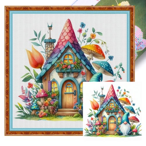 Generisch Wichtel Kreuzstich Set Vorgedruckt,Stickvorlagen Stickbilder Vorgedruckt Kreuzstich Stickpackungen Stickpackung Wichtel Cross Stitch Embroidery Kit Stickset Sticken Erwachsene Anfänger-#4 Generisch Wichtel Kreuzstich Set Vorgedruckt,Stickvorlagen Stickbilder Vorgedruckt Kreuzstich Stickpackungen Stickpackung Wichtel Cross Stitch Embroidery Kit Stickset Sticken Erwachsene Anfänger-#4 von Generisch