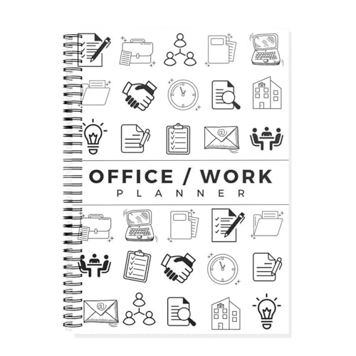 Generisch Work Planner Notizbuch,Planer Für Aufgaben Und Termine - Notizjournal Mit Schreibkomfort Für Schule Studium Beruf Budget Fitness Reisen von Generisch