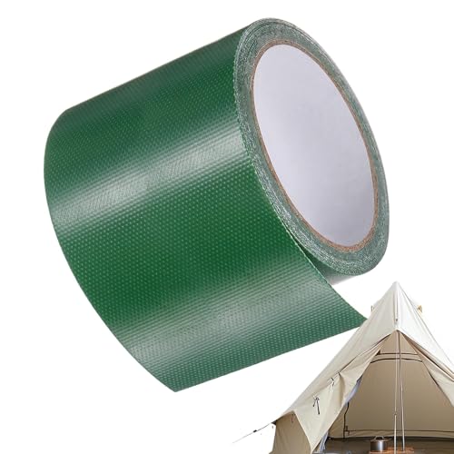 Generisch Zelt Reparaturband - Nylon Hochleistungsklebeband - Wasserdichtes Planen Reparaturband - zelt markise pavillon flicken - hitzebeständiges Klebeband zur Rissreparatur für Zelte, Planen und von Generisch