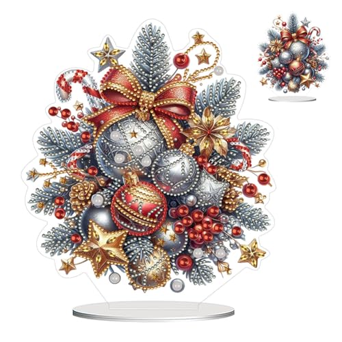 Generisch DIY Diamond Painting Weihnachten Tisch Deko, 5D Diamant Painting Tischdeko, Diamant Malerei Stehend Kunst Set für Anfänger Hausgeschenk Deko Geschenke Generisch DIY Diamond Painting Weihnachten Tisch Deko, 5D Diamant Painting Tischdeko, Diamant Malerei Stehend Kunst Set für Anfänger Hausgeschenk Deko Geschenke von Generisch