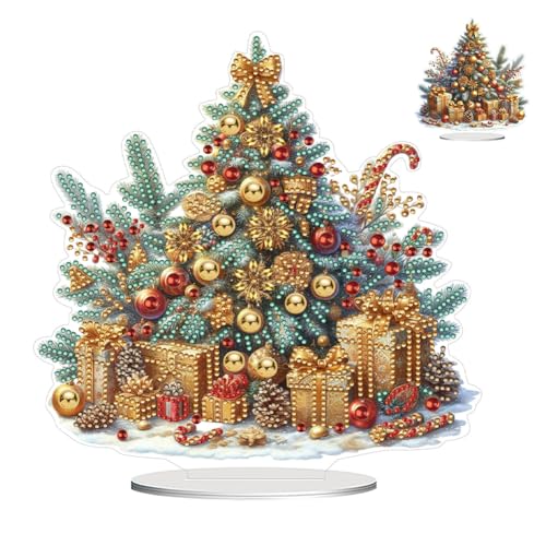 Generisch DIY Diamond Painting Weihnachten Tisch Deko,Weihnachtsbaum 5D Diamant Painting Tischdeko, Diamant Malerei Stehend Kunst Set für Anfänger Hausgeschenk Deko Geschenke Generisch DIY Diamond Painting Weihnachten Tisch Deko,Weihnachtsbaum 5D Diamant Painting Tischdeko, Diamant Malerei Stehend Kunst Set für Anfänger Hausgeschenk Deko Geschenke von Generisch
