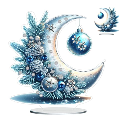 Generisch DIY Diamond Painting Weihnachten Tisch Deko,Wintermond 5D Diamant Painting Tischdeko, Diamant Malerei Stehend Kunst Set für Anfänger Hausgeschenk Deko Geschenke Generisch DIY Diamond Painting Weihnachten Tisch Deko,Wintermond 5D Diamant Painting Tischdeko, Diamant Malerei Stehend Kunst Set für Anfänger Hausgeschenk Deko Geschenke von Generisch