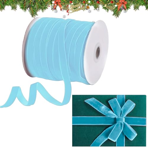 Geschenkband Weihnachten | 50 Yard 10 mm Weihnachten Samtband Breit | Schleifenband Weihnachten Geschenkband | Schleifenband Dekoband Für Weihnachten Geschenkverpackung Bastelarbeiten Geschenkband Weihnachten | 50 Yard 10 mm Weihnachten Samtband Breit | Schleifenband Weihnachten Geschenkband | Schleifenband Dekoband Für Weihnachten Geschenkverpackung Bastelarbeiten von Generisch