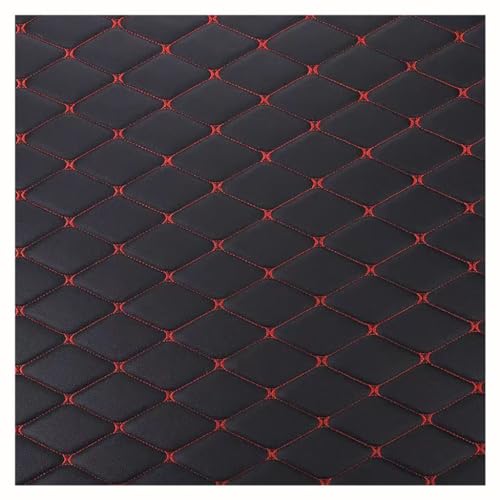 Gesteppter Polsterstoff aus Kunstleder für Fahrzeuginnenraum, Rautenstich-Design, 1,6 m breit, 8 m lang von Generisch