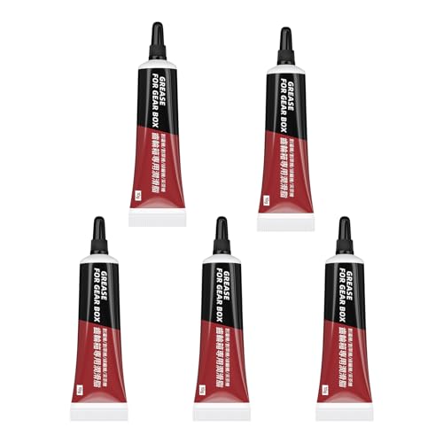 Getriebefett 5X – Lagerschmierpaste, Radachsenpaste | Hochleistungsschmierung Mit Nachfülldüse, Speziell Für Gartengeräte, Rasenmäherwartung Und Heckenscherenbetrieb von Generisch