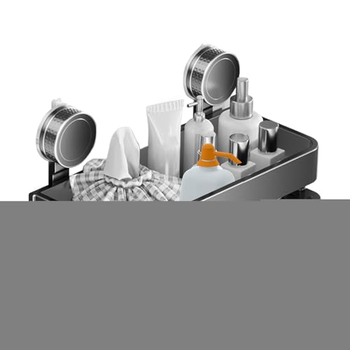 Gewürzregal – Küchen-Gewürz-Organizer, Küchenhelfer mit 5 Haken, Saugnapf, Aufbewahrungsregal für Speisekammer, Badezimmer, Zuhause, Wohnmobil, Wohnzimmer, Camping, Marmorglas Gewürzregal – Küchen-Gewürz-Organizer, Küchenhelfer mit 5 Haken, Saugnapf, Aufbewahrungsregal für Speisekammer, Badezimmer, Zuhause, Wohnmobil, Wohnzimmer, Camping, Marmorglas von Generisch