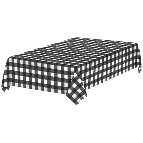 Gingham-Tischdecke, rechteckig, Oktoberfest-Abdeckung, strapazierfähiges, wasserdichtes Tuch, Party-Esszimmer, Dekoration, Tischdecken für Café, Camping, Hinterhof, Restaurant, Balkon, Garten, 137 x Gingham-Tischdecke, rechteckig, Oktoberfest-Abdeckung, strapazierfähiges, wasserdichtes Tuch, Party-Esszimmer, Dekoration, Tischdecken für Café, Camping, Hinterhof, Restaurant, Balkon, Garten, 137 x von Generisch