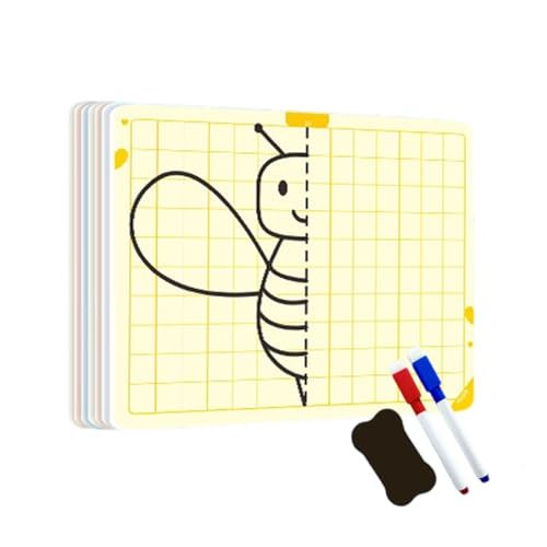 Gitternetz Zeichenbrett Symmetrie,Symmetrie Zeichenbrett Mit Gittermuster - Pädagogisches STEM Kunst Aktivitätenset Zur Feinmotorik Entwicklung Für Zuhause Kindergarten Gitternetz Zeichenbrett Symmetrie,Symmetrie Zeichenbrett Mit Gittermuster - Pädagogisches STEM Kunst Aktivitätenset Zur Feinmotorik Entwicklung Für Zuhause Kindergarten von Generisch