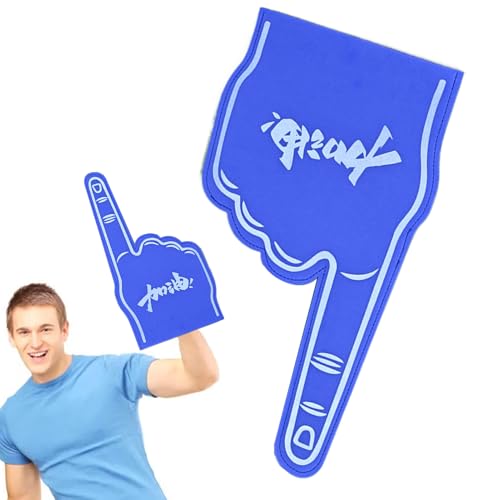 Gladiatoren Schaumfinger - Sportgeisthand, übergroßer Fanzeiger | Komfortabler Grip Jubel Requence, Game Day Stadium Accessoire, Wiederverwendbare Schaumhandhand für Veranstaltungen und Feierlic Gladiatoren Schaumfinger - Sportgeisthand, übergroßer Fanzeiger | Komfortabler Grip Jubel Requence, Game Day Stadium Accessoire, Wiederverwendbare Schaumhandhand für Veranstaltungen und Feierlic von Generisch