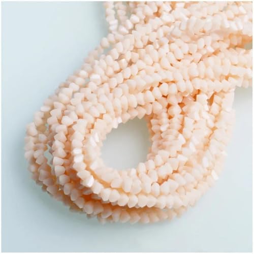 Glänzende Kristall-Rocailles-Perlen für DIY-Schmuckherstellung, Ohrringe und Halsketten, 3 mm von Generisch