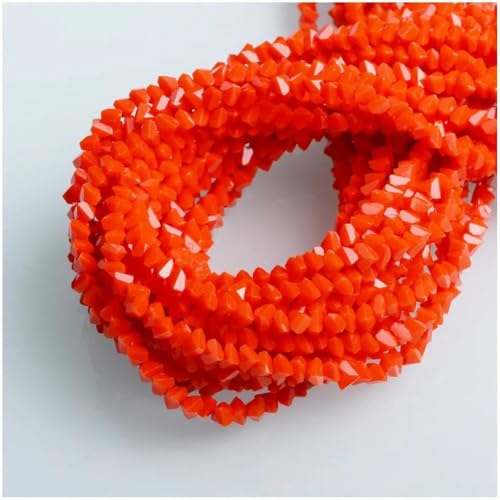 Glänzende Kristall-Rocailles-Perlen für DIY-Schmuckherstellung, Ohrringe und Halsketten, 3 mm von Generisch