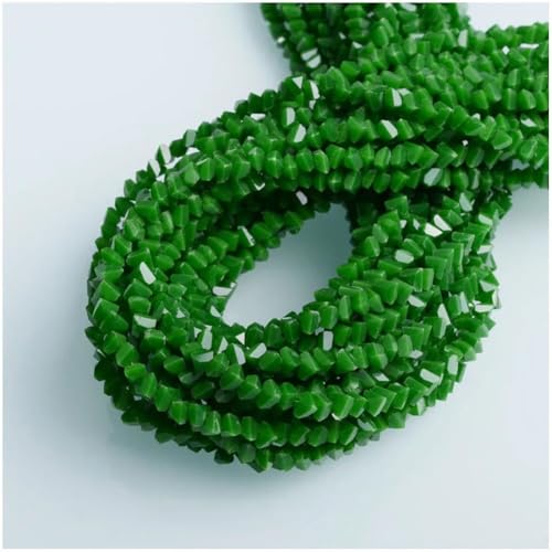 Glänzende Kristall-Rocailles-Perlen für DIY-Schmuckherstellung, Ohrringe und Halsketten, 3 mm von Generisch