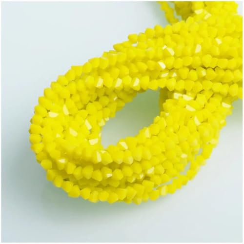 Glänzende Kristall-Rocailles-Perlen für DIY-Schmuckherstellung, Ohrringe und Halsketten, 3 mm von Generisch