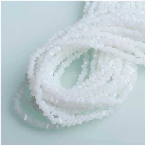Glänzende Kristall-Rocailles-Perlen für DIY-Schmuckherstellung, Ohrringe und Halsketten, 3 mm von Generisch