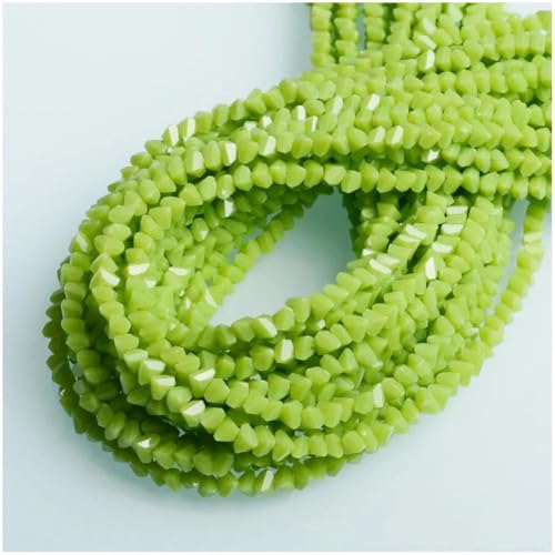 Glänzende Kristall-Rocailles-Perlen für DIY-Schmuckherstellung, Ohrringe und Halsketten, 3 mm von Generisch