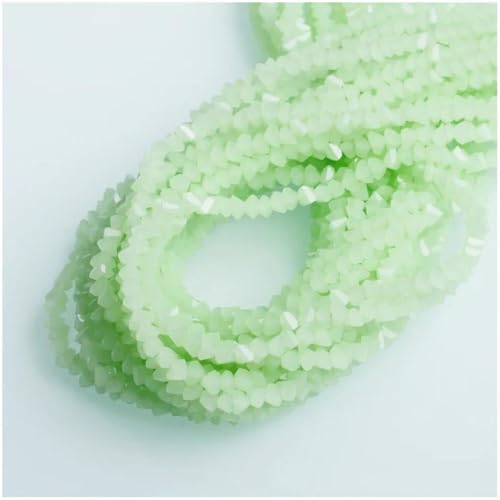 Glänzende Kristall-Rocailles-Perlen für DIY-Schmuckherstellung, Ohrringe und Halsketten, 3 mm von Generisch