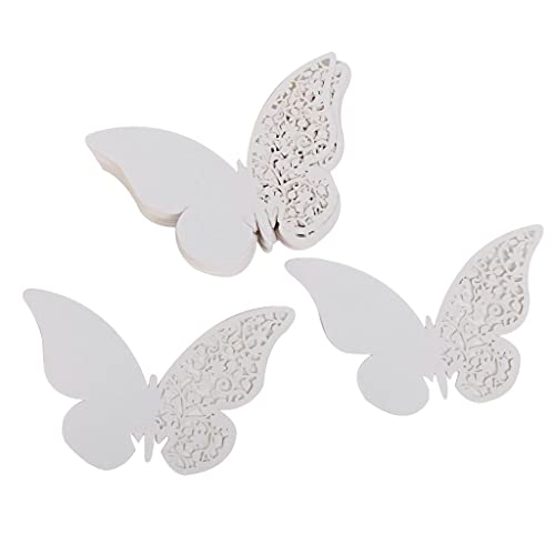 Glas-Tischkarten für Hochzeit, Party, Tischdekoration, 50 Stück, Weiß Glas-Tischkarten für Hochzeit, Party, Tischdekoration, 50 Stück, Weiß von Generisch