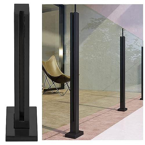 Glasgeländerpfosten Balkon Glas Geländersystem Innen Treppenpfosten Klemme Haltbare Glasgeländer für Treppen & Balkone Modernes Design Einfache Montage Glasgeländerpfosten Balkon Glas Geländersystem Innen Treppenpfosten Klemme Haltbare Glasgeländer für Treppen & Balkone Modernes Design Einfache Montage von Generisch