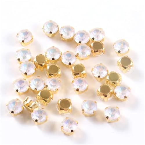 Glasperlen, 1,6 mm, 11/0, metallisch, bronzefarben, lose Abstandshalter für Schmuckherstellung, DIY, Nähen, Nadelarbeiten, 0,8 mm Loch, 5 g, ca. 1000 Stück von Generisch