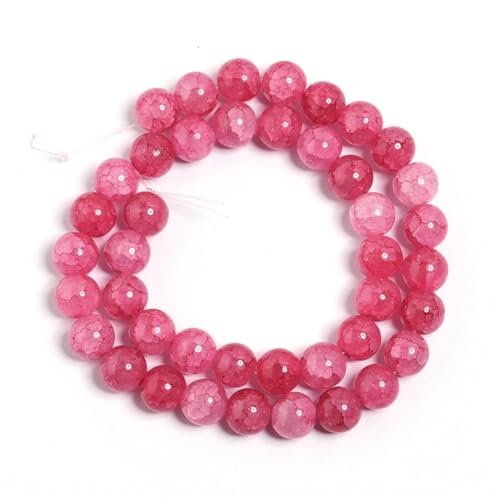 Glasperlen, fragmentierte Blumenperlen, rund, Naturstein, lose Abstandshalter, Perlen für DIY-Schmuckherstellung, Armband, dunkel, Pnnrk, 8 mm, 45 Stück Glasperlen, fragmentierte Blumenperlen, rund, Naturstein, lose Abstandshalter, Perlen für DIY-Schmuckherstellung, Armband, dunkel, Pnnrk, 8 mm, 45 Stück von Generisch