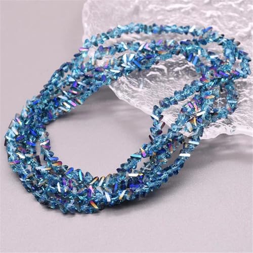 Glasperlen zur Schmuckherstellung und selbstgemachten Ohrringen, 6 mm, 50 Stück von Generisch
