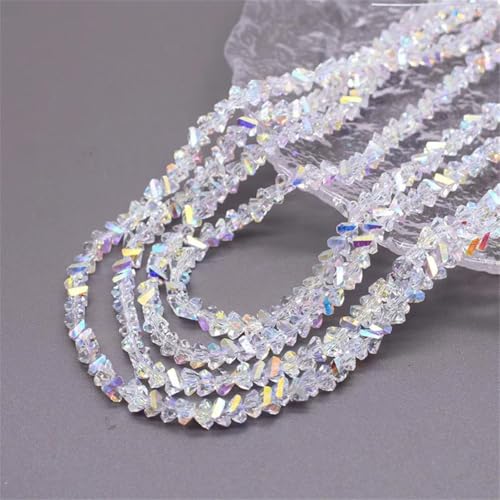 Glasperlen zur Schmuckherstellung und selbstgemachten Ohrringen, 6 mm, 50 Stück von Generisch
