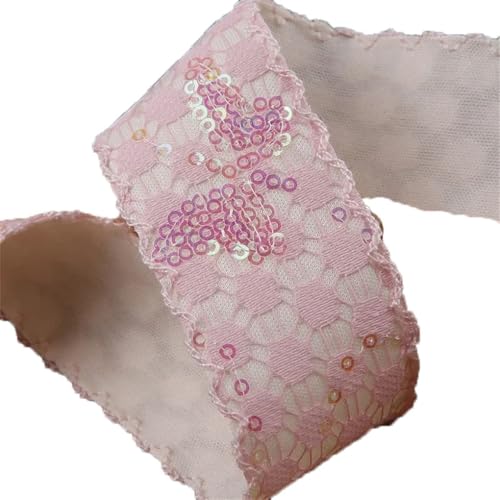Glitzernde Chiffonbänder mit glitzernden Punkten, 9,1 m, DIY-Haarschleife, Zubehör, handgefertigtes Klebeband, Basteln, pnnrk, 40 mm Glitzernde Chiffonbänder mit glitzernden Punkten, 9,1 m, DIY-Haarschleife, Zubehör, handgefertigtes Klebeband, Basteln, pnnrk, 40 mm von Generisch