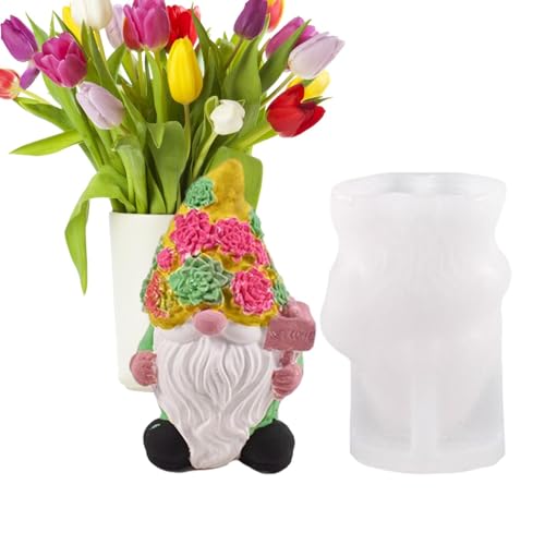 Gnom-Form - Gesichtslose Silikon-Wichtelformen für Ton, Harzform, Festival, Weihnachten, Gipsharz, Seife, Eisform, Heimdekoration, Urlaub, Geschenke Gnom-Form - Gesichtslose Silikon-Wichtelformen für Ton, Harzform, Festival, Weihnachten, Gipsharz, Seife, Eisform, Heimdekoration, Urlaub, Geschenke von Generisch