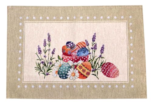 Gobelin Platzset Ostern Osternest 38x48 cm von Generisch