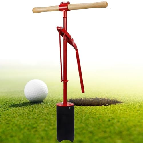 Golf-Lochschneider, Hebel-Action-Stanzmaschine mit Griff für den Außenbereich, Hinterhof, Putting Greens Golf-Lochschneider, Hebel-Action-Stanzmaschine mit Griff für den Außenbereich, Hinterhof, Putting Greens von Generisch