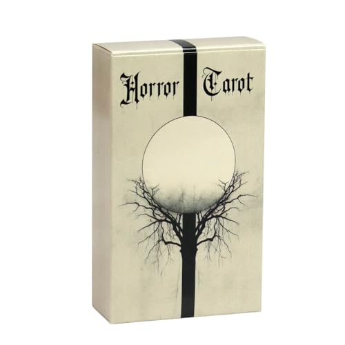 Gothic Tarot Cards Set, 78 Divination Cards Deck, Adorable Spiritual Reading Card, Mysterious Fortune Telling Playing Tools for Beginners, Women, Men, Family, Occult Celebration Gothic Tarot Cards Set, 78 Divination Cards Deck, Adorable Spiritual Reading Card, Mysterious Fortune Telling Playing Tools for Beginners, Women, Men, Family, Occult Celebration von Generisch