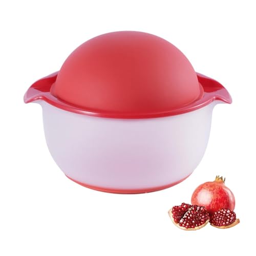Granatapfel Entkerner, Werkzeug Zum Entfernen Von Granatapfelkernen, Silikon Granatapfelschäler, Buzzer, Transluzent/Rot Granatapfel Entkerner, Werkzeug Zum Entfernen Von Granatapfelkernen, Silikon Granatapfelschäler, Buzzer, Transluzent/Rot von Generisch
