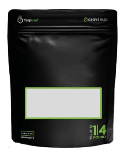 Grove Bags TerpLoc - div.Größen: Special Editions - 3,5g - 7g - 15g - 30g - 100g - 250g - 500g (1, 113g Black Special Soft Edition) von Generisch