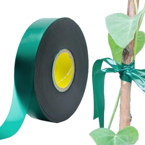 Grünes Gartenband, Pflanzenband - Stretch-Krawattenband | Pflanzenstützen für effektive Wachstumsbänder für Tomatenreben im Innen- und Außenbereich von Generisch