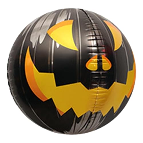 Gruselige -Luftballons – Halloween-Folienballon-Dekorationen, Kürbisförmige Partyballons für Zuhause, Schaufenster, Dekoration, gruseliges Halloween-Zubehör für Wand-Decken-Einrichtung von Generisch