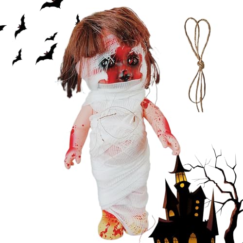 Gruselige Puppe - Gruselige Babypuppen, Blutige Gruseliges Puppen Halloween Decor | Halloween Dekorationen Hausdekor Für Innenzimmer Wohnzimmer Party Hof Im Freien Garten Haunted House Gruselige Puppe - Gruselige Babypuppen, Blutige Gruseliges Puppen Halloween Decor | Halloween Dekorationen Hausdekor Für Innenzimmer Wohnzimmer Party Hof Im Freien Garten Haunted House von Generisch