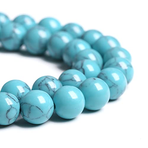 Gu-k6712 Abstandshalter für Schmuckherstellung, Armband, Halskette, Hellblau, Türkis, 10 mm, 38 Stück Gu-k6712 Abstandshalter für Schmuckherstellung, Armband, Halskette, Hellblau, Türkis, 10 mm, 38 Stück von Generisch