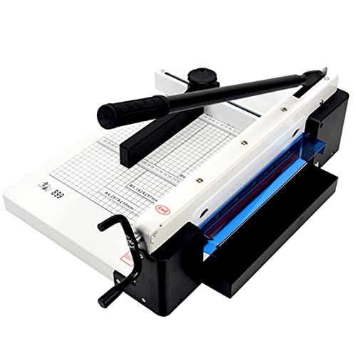 Guillotine Papierschneider mit automatischem Sicherheitsschutz und Seitenlineal für präzises Schneiden in Scrapbooking, Handwerk und Büro Guillotine Papierschneider mit automatischem Sicherheitsschutz und Seitenlineal für präzises Schneiden in Scrapbooking, Handwerk und Büro von Generisch