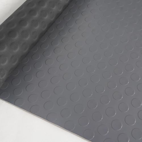 Gummibodenmatte mit Münzmuster - Anti-Rutsch-Sicherheitsmatten für Küchen und Zwinger - Schutzmatte aus Gummi für Garage und Werkstatt Gummibodenmatte mit Münzmuster - Anti-Rutsch-Sicherheitsmatten für Küchen und Zwinger - Schutzmatte aus Gummi für Garage und Werkstatt von Generisch