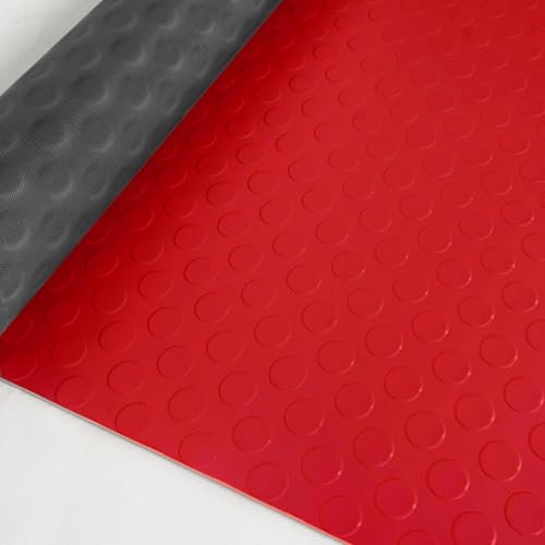 Gummibodenmatte mit Münzmuster - Anti-Rutsch-Sicherheitsmatten für Küchen und Zwinger - Schutzmatte aus Gummi für Garage und Werkstatt Gummibodenmatte mit Münzmuster - Anti-Rutsch-Sicherheitsmatten für Küchen und Zwinger - Schutzmatte aus Gummi für Garage und Werkstatt von Generisch
