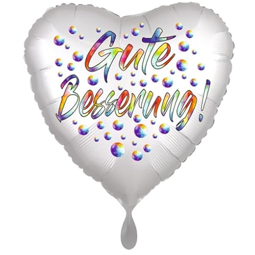 Gute Besserung! Folienballon Herz, 45cm ohne Helium. Gute Besserung! Folienballon Herz, 45cm ohne Helium. von Generisch
