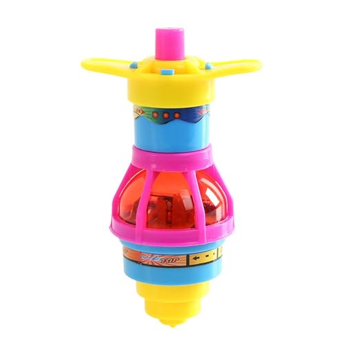 Gyro Spielzeug – Klassischer Spinner, Farbplatz, sensorisches Spiel, visueller LED-Spinner mit Lichteffekten für Klassenzimmer-Aktivitäten, Kinderparty und täglichen Spaß im Innenbereich (ABS-Material von Generisch