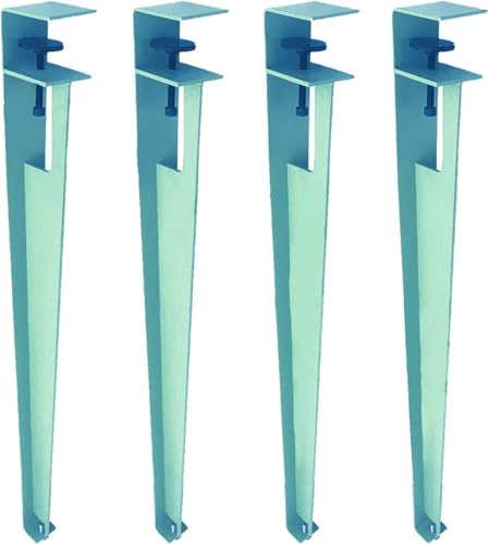 Haarnadel-Möbelbeine, verstellbare Tischbeine aus Metall, Heimwerkerprojekte for Esstisch, Couchtisch, Schreibtisch, 4 Stück(C) von Generisch