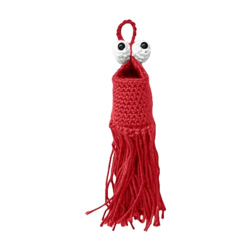 Häkel-Pflanzenaufhänger, Häkelmuster, Mini-Yip-Yip, zum Aufhängen, Yip Yip, Auto-Aufhänger, Mirror oder Aufhänger, Hängepflanzgefäß, Mini-Marskorb, Kinderaufbewahrung, Organizer für Kleidung (Rot, B) Häkel-Pflanzenaufhänger, Häkelmuster, Mini-Yip-Yip, zum Aufhängen, Yip Yip, Auto-Aufhänger, Mirror oder Aufhänger, Hängepflanzgefäß, Mini-Marskorb, Kinderaufbewahrung, Organizer für Kleidung (Rot, B) von Generisch