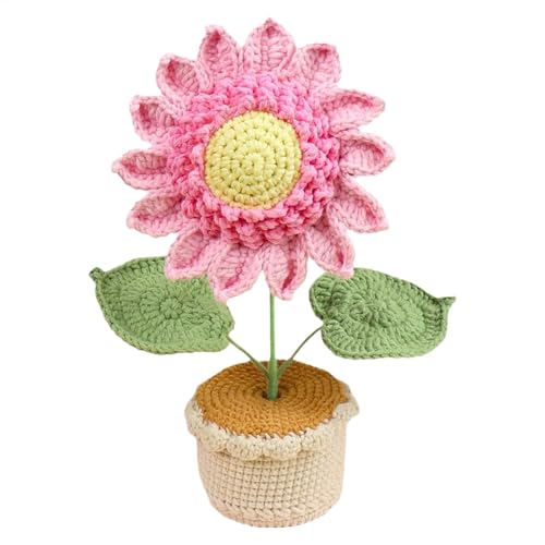 Häkel-Sonnenblume, handgefertigte gehäkelte Kunstblumen, Sonnenblumen-Heimdekoration, Häkel-Sonnenblumen-Herzstück, Urlaubsszene, Sonnenblumen-Display, Häkelblumen für Wohnzimmer, künstliche Häkel-Sonnenblume, handgefertigte gehäkelte Kunstblumen, Sonnenblumen-Heimdekoration, Häkel-Sonnenblumen-Herzstück, Urlaubsszene, Sonnenblumen-Display, Häkelblumen für Wohnzimmer, künstliche von Generisch